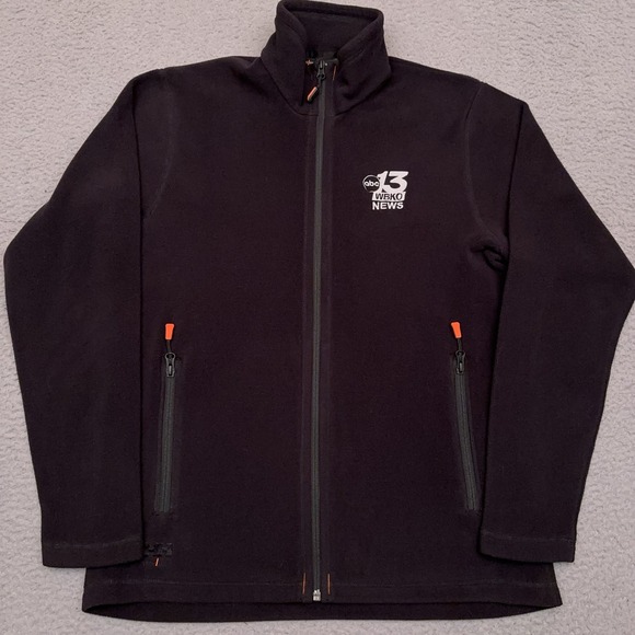 Helly‎ Hansen Workwear Oxford Light Fleece Jacket Men's Medium Black Full Zip - Picture 1 of 8